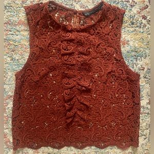 Sleeveless Crochet Top